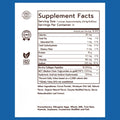 Supplement facts label for a Kino Collagen with nutrition information.