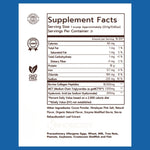 Supplement facts label for a Kino Collagen with nutrition information.