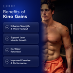 Kino Gains Creatine Capsules