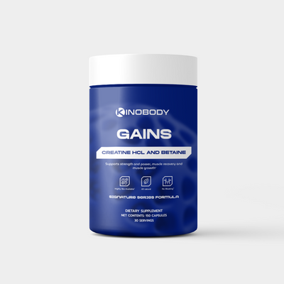 Kino Gains Capsules: Improve Strength, Lean Body Mass, Power & Androgen Receptor Density