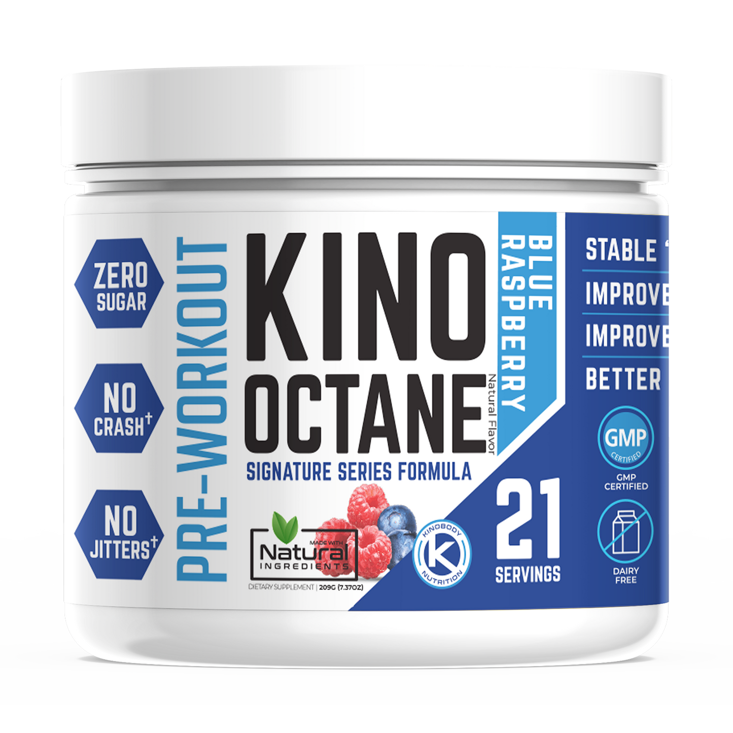 Test Product (Kino Octane Pre-Workout: Improve Workout Performance & Energy)