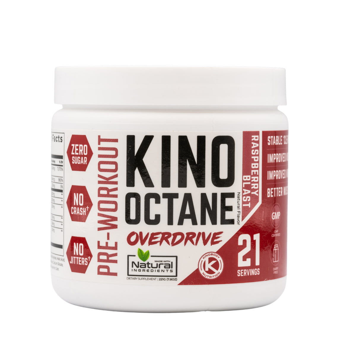 Test Product (Kino Octane Pre-Workout: Improve Workout Performance & Energy)